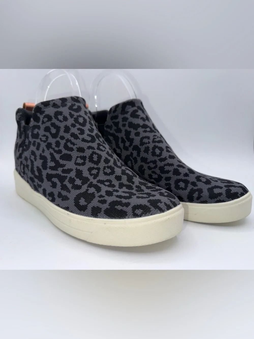 Ryka Womens Vera Animal Print Ankle Boots Size 8 Medium Slip On Surround Fit